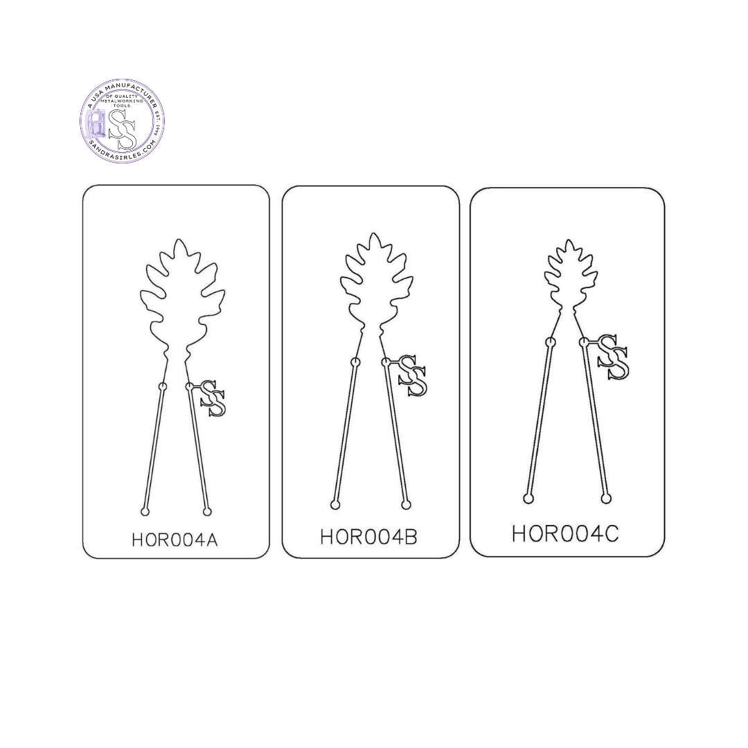 PANCAKE DIE HOR004 LEAF OAK 1